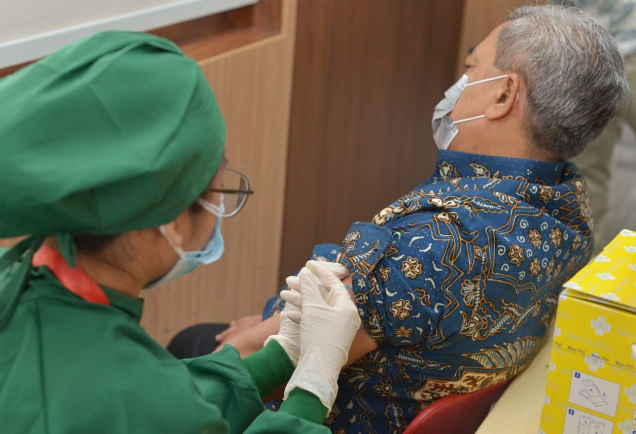 Vaksinasi Covid-19 Bagi Seluruh Pegawai Direktorat Jenderal PAUD Dasmen