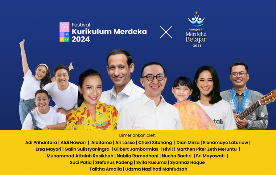 Kemendikbudristek Gelar Kembali Puncak Festival Kurikulum Merdeka dan Anugerah Merdeka Belajar